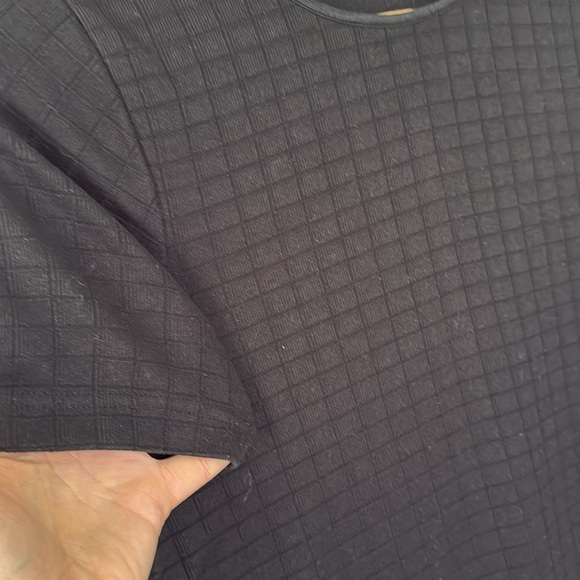 Vintage All Points black  grid tee small - Picture 4 of 5